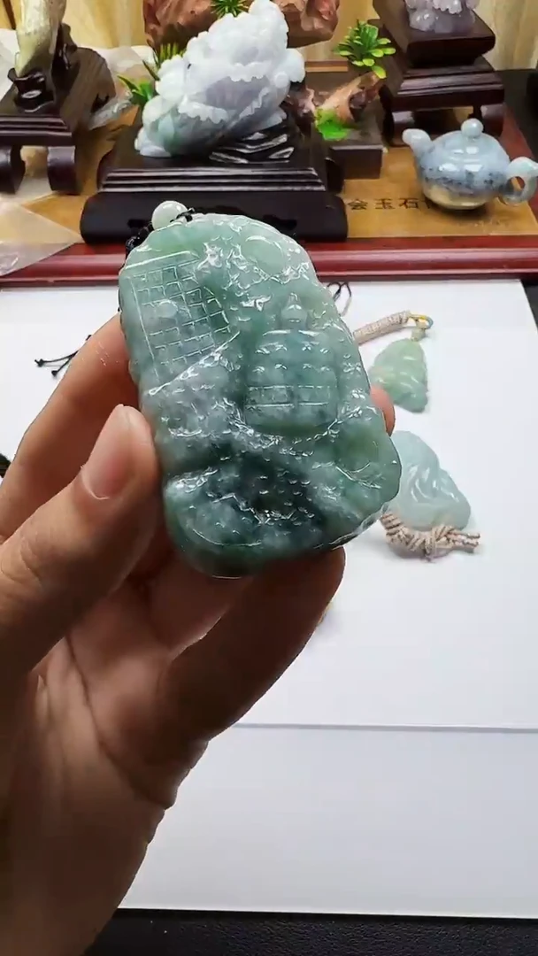 吊坠(不含链)未镶嵌翡翠1