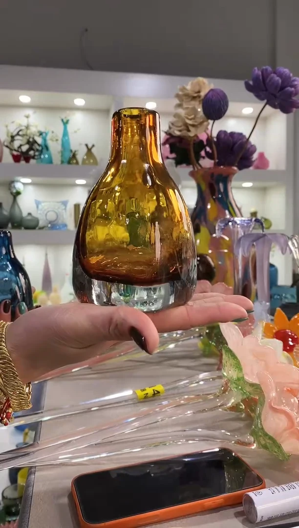 慕忆家手作琉璃花瓶