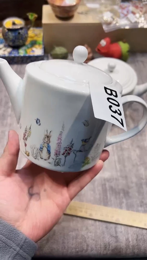 【闪购商品】瓷片037都是我的大宝贝儿瓷器