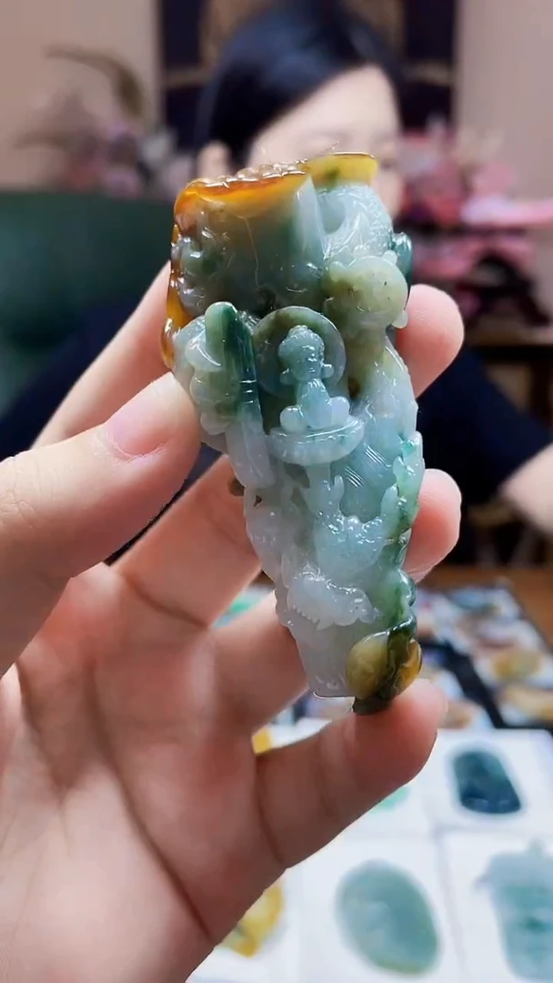 未镶嵌定制翡翠吊坠141