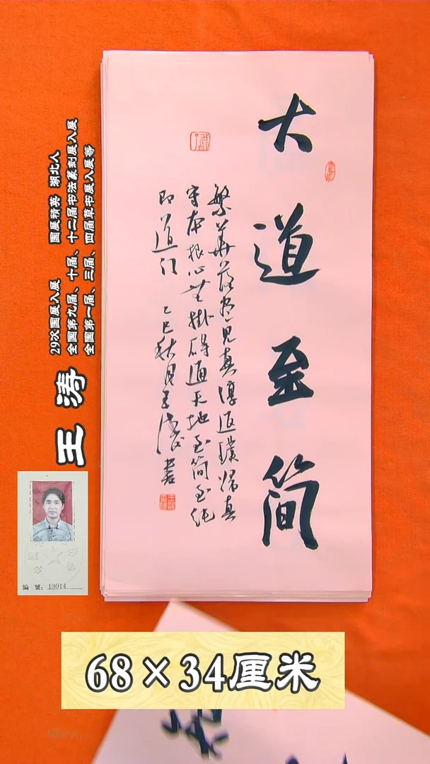 书法28R王涛书法作品