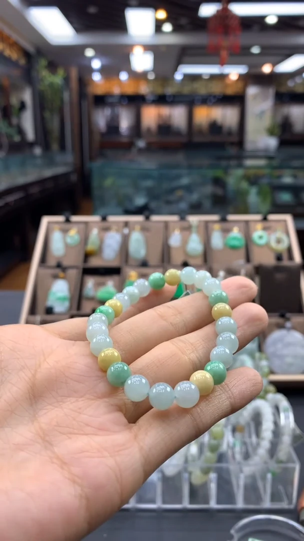 未镶嵌手串翡翠仄**.手串