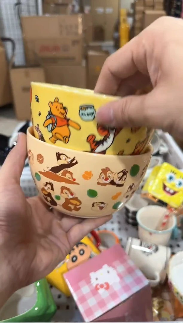 其他奇奇蒂蒂+维尼熊大碗