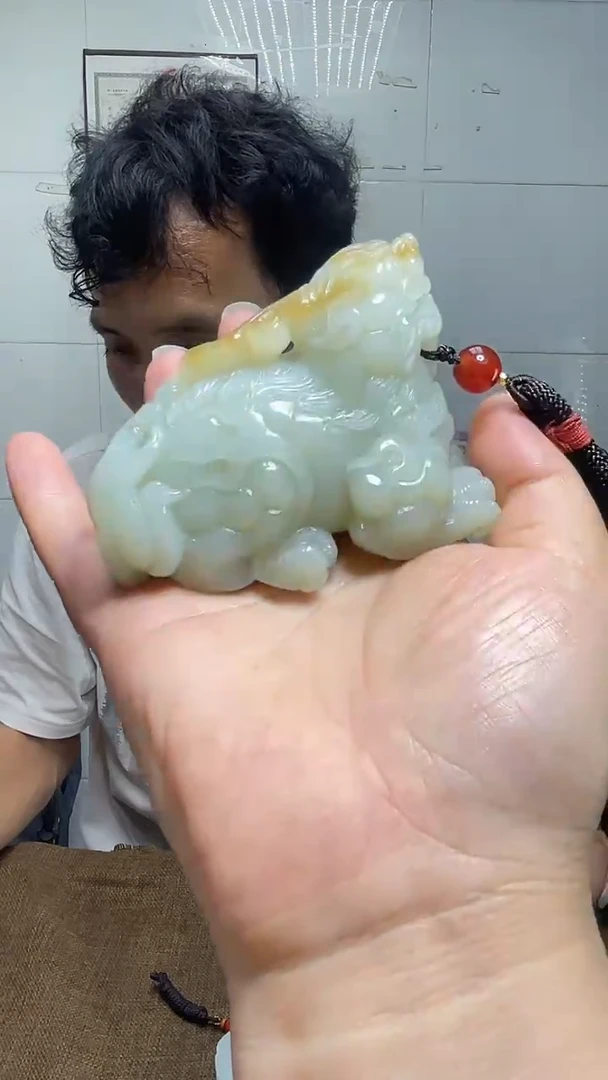 和田玉未镶嵌把件1