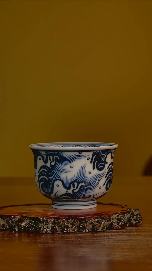 【闪购商品】杯手工手绘杯杯很美丽