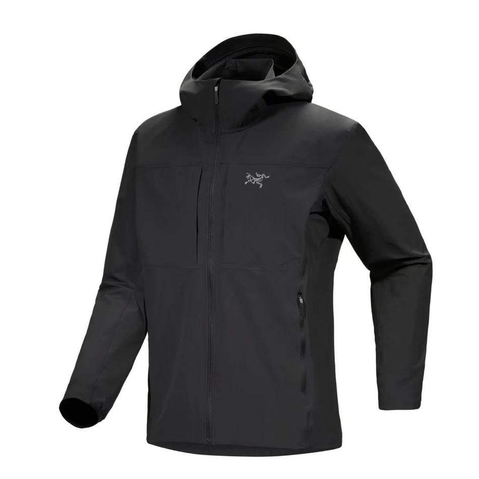 ARC'TERYX/始祖鸟男士GAMMA Lightweight防风水透气连帽软壳外套
