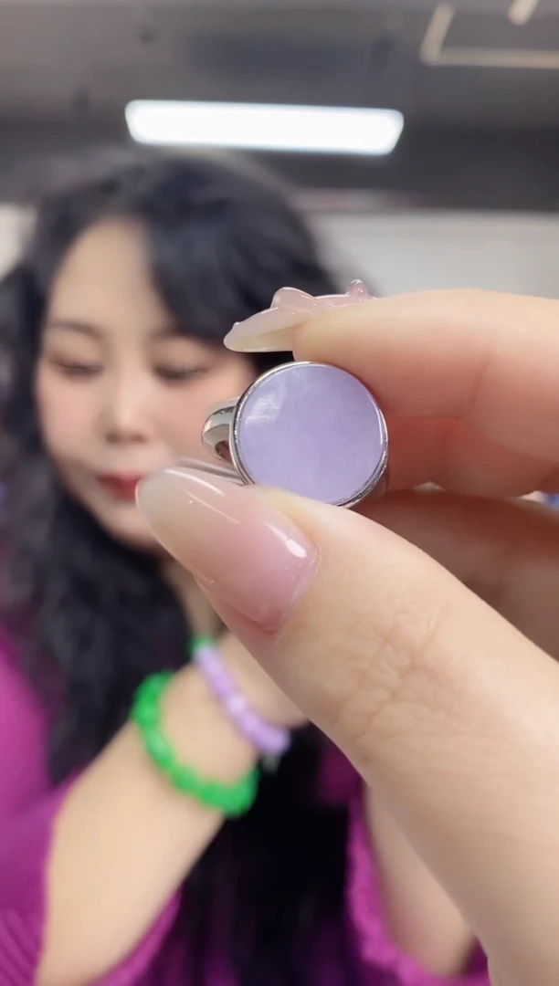 【闪购商品】翡翠戒指未镶嵌多样性发其一颜色微差