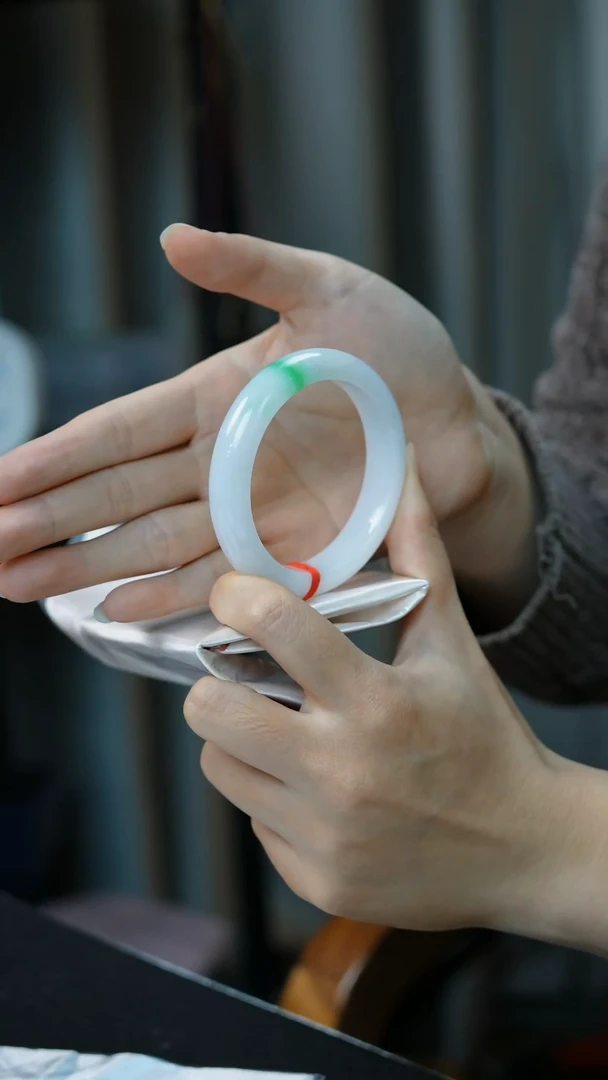 未镶嵌手镯翡翠34号-55正圈/MY/3