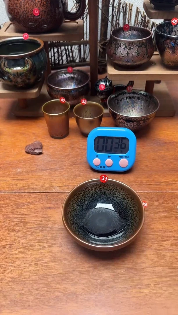 茶盏抚**剑31号建盏工匠茶器