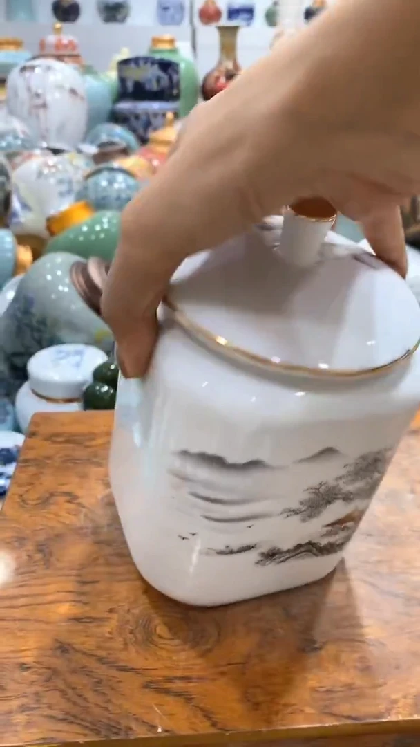 摆件茶叶罐密封罐储存罐