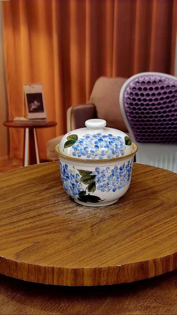 杯子陶景德镇手工手绘釉下彩陶瓷