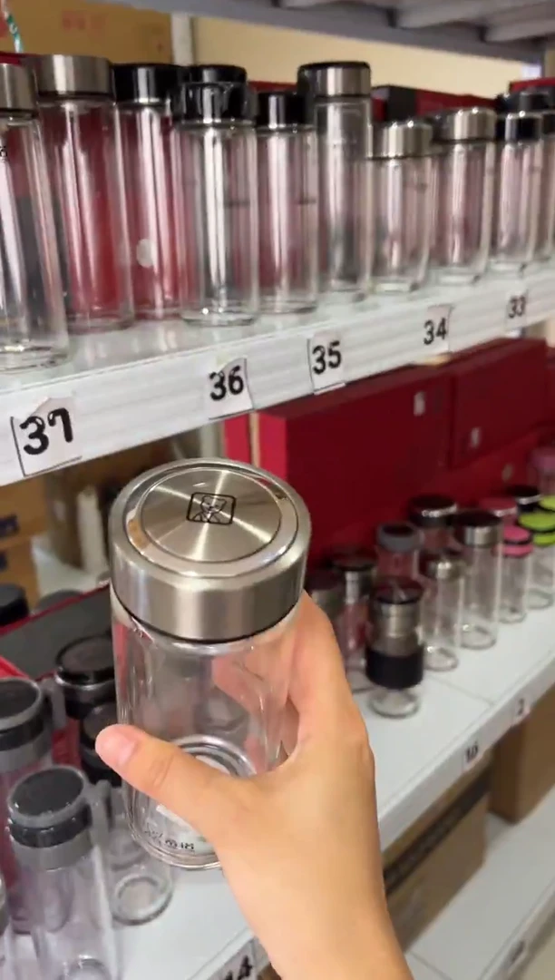 【闪购商品】茶杯经典单层400ml高硼硅