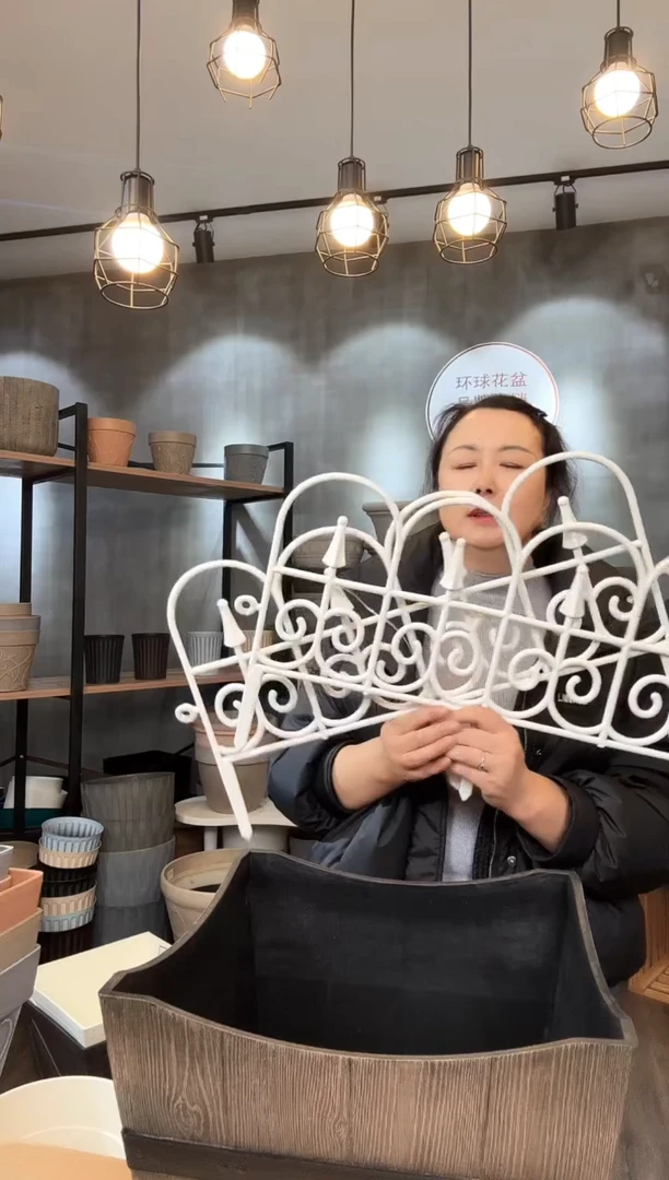 【闪购商品】塑料白色栅栏10片