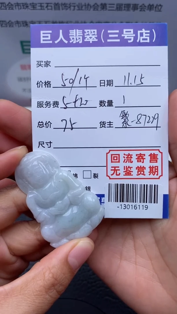 【闪购商品】翡翠颈饰未镶嵌多人-13016119