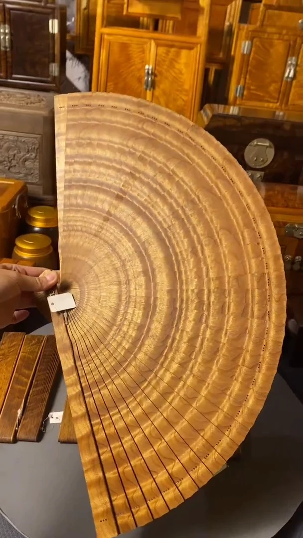 金丝楠小叶桢楠 扇子30cm
