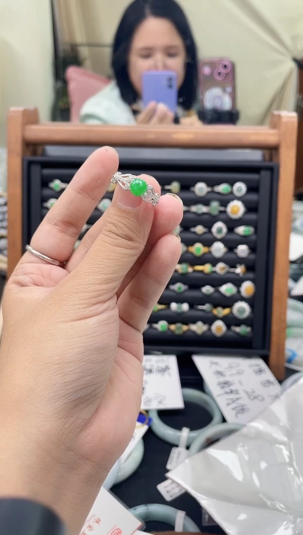 【闪购商品】翡翠戒指未镶嵌戒指