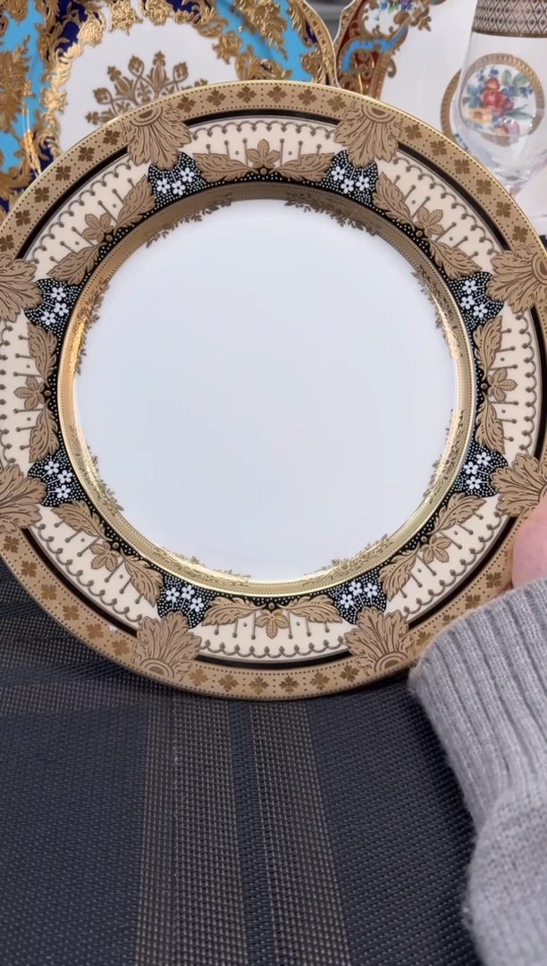 瓷片10.5英寸平盘 1个