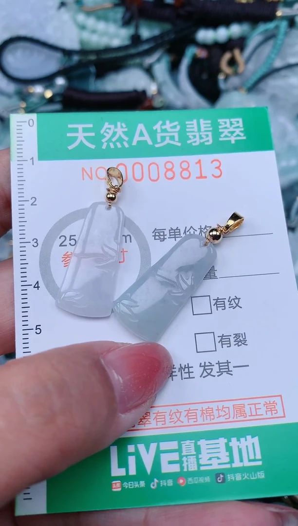 【闪购商品】翡翠颈饰未镶嵌.0008813