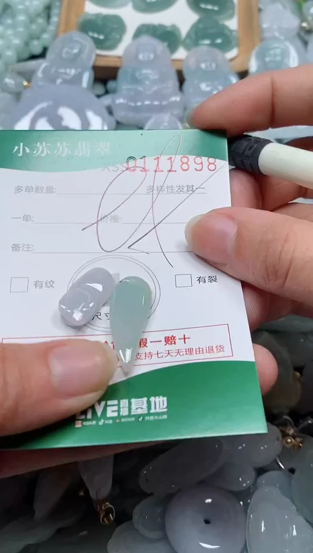 【闪购商品】翡翠颈饰未镶嵌闪购商品0111898