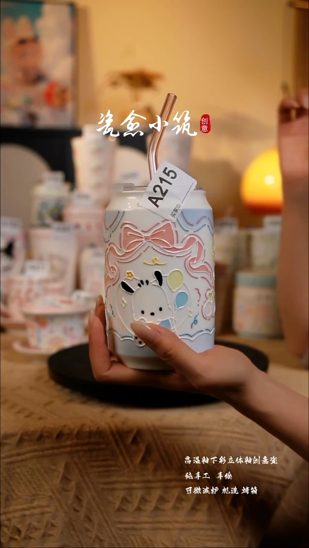景德镇高温立体釉创意瓷