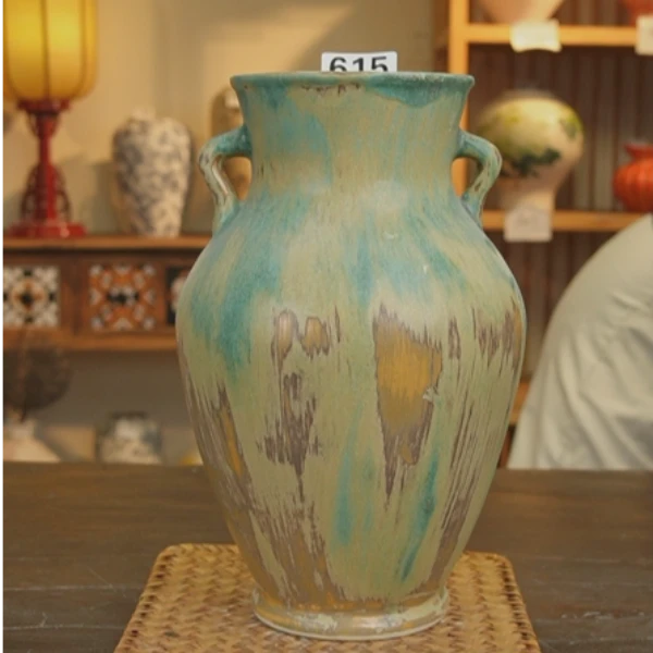 615景德镇手工陶瓷花瓶270x110