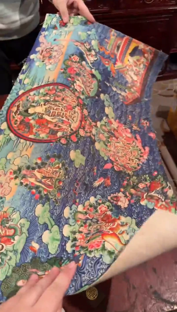 卷轴画手绘唐卡077