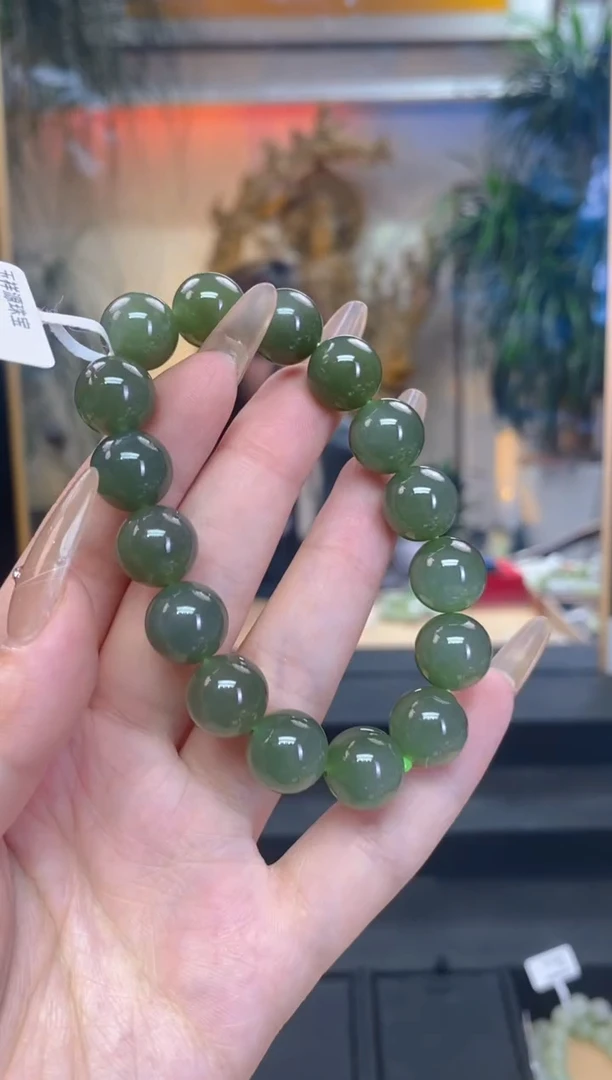 未镶嵌手串和田玉卡12