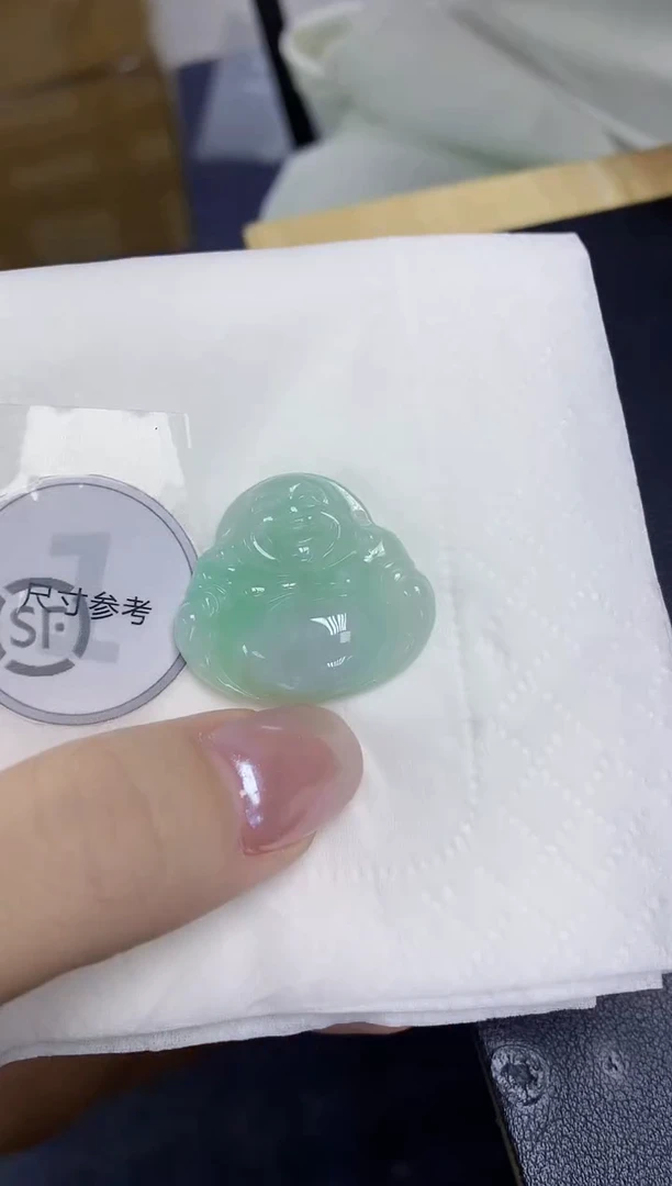 翡翠未镶嵌颈饰天然缅甸翡翠A货百元以上9元证书费自理