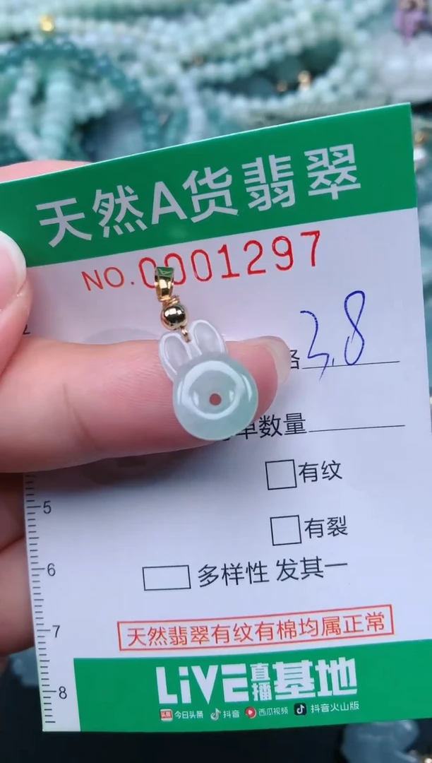 颈饰未镶嵌翡翠.0001297