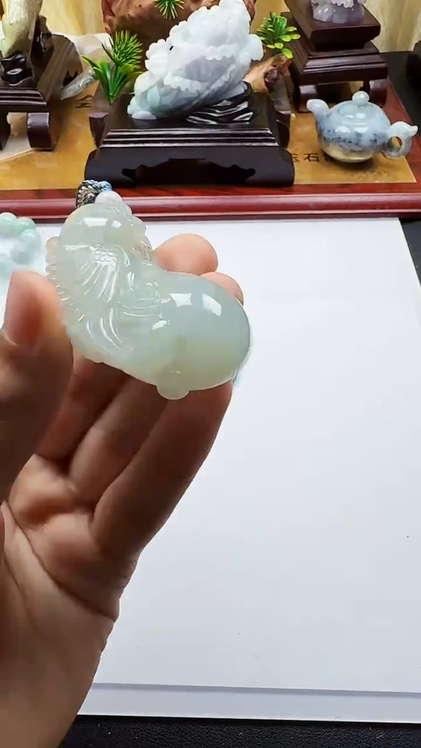 吊坠(不含链)未镶嵌翡翠1