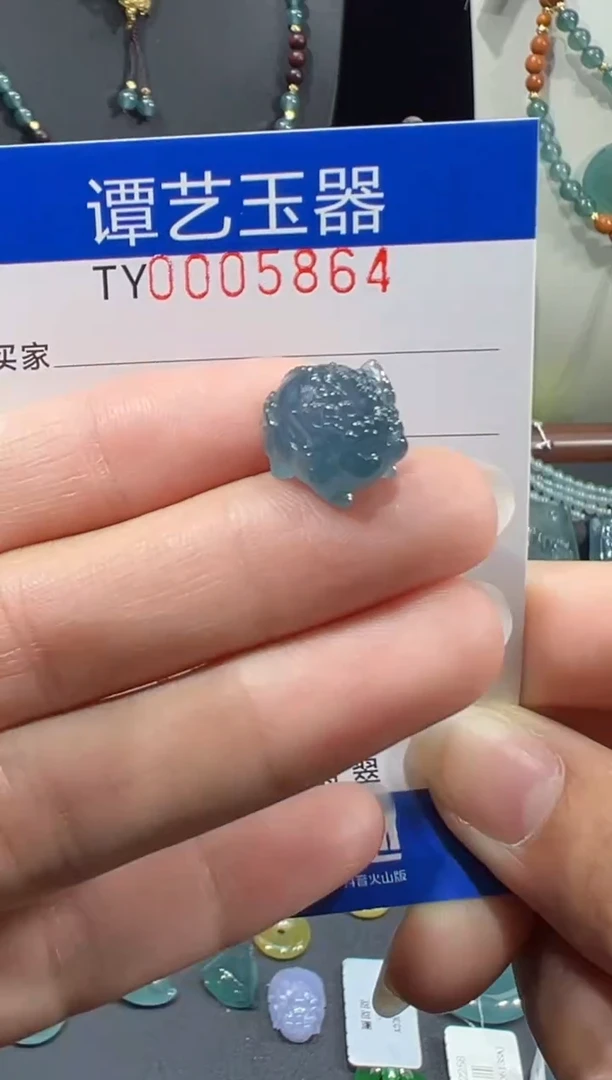未镶嵌挂件翡翠在5864