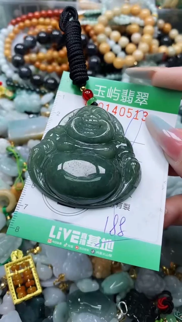 翡翠未镶嵌颈饰闪购0140513