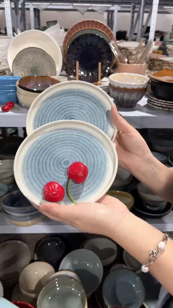 【闪购商品】瓷片外贸尾货瑕疵满20包邮X2 新品吐骨碟