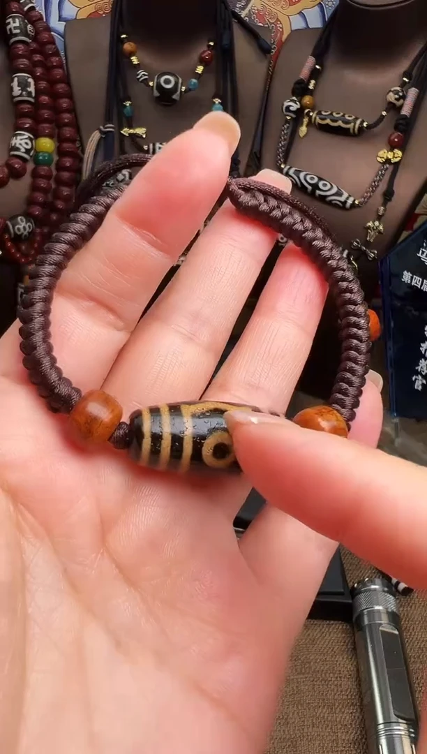 非金属珐琅高货牙黄手串