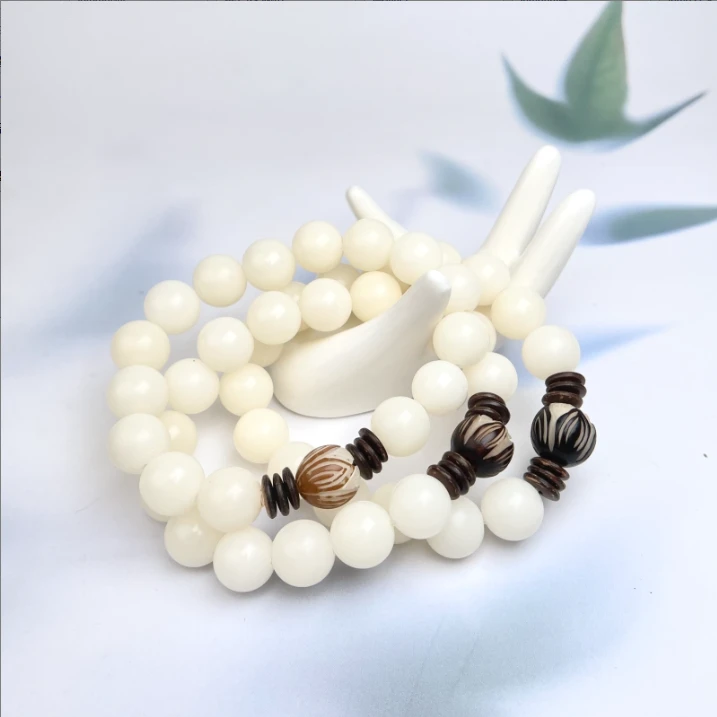 菲菲珠宝好+菩提圆珠手串约12mm/多样性发一