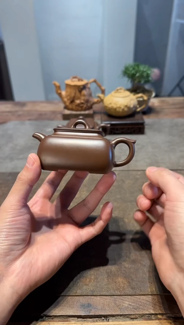 茶壶紫砂生**道长四方 紫砂壶