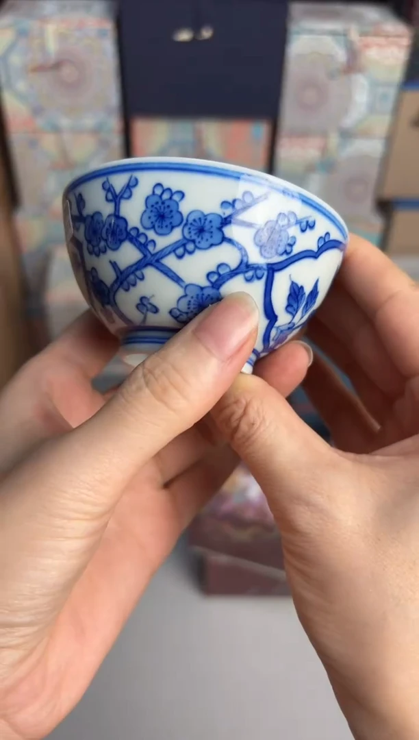 景德镇纯手工手绘瓷器（无礼盒）