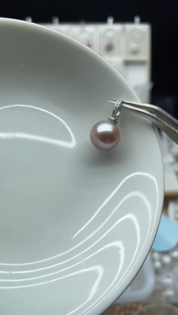 淡水珍珠未镶嵌颈饰吊坠