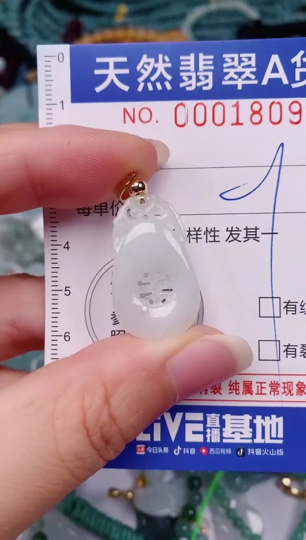 颈饰未镶嵌翡翠00001809