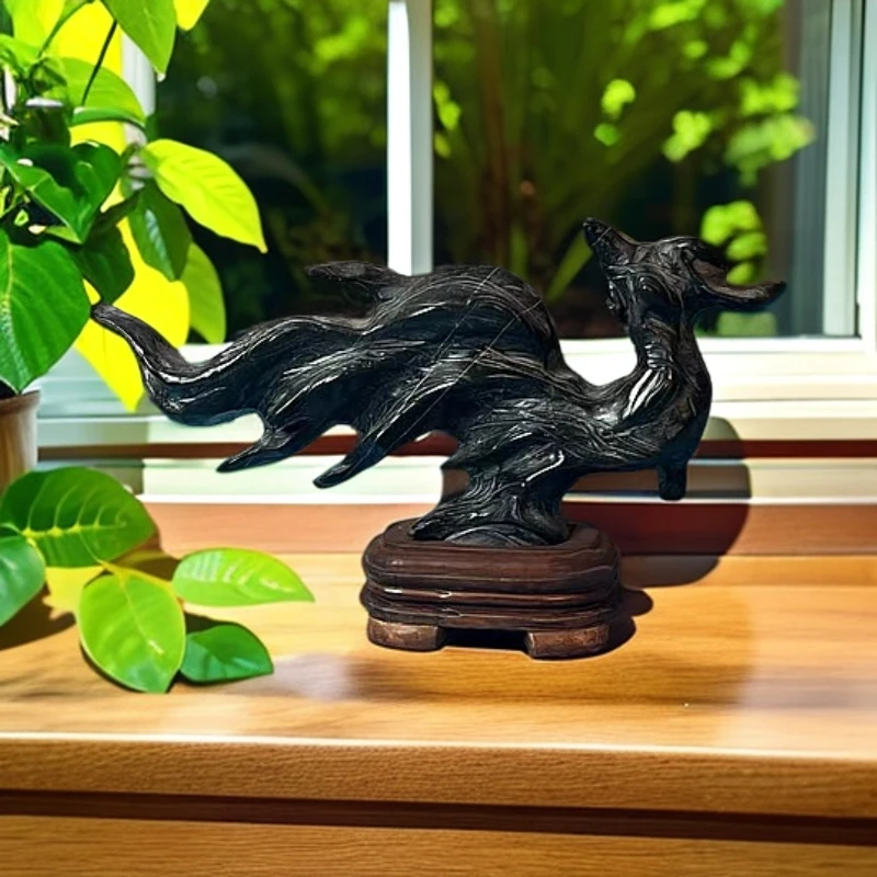 灵璧石客厅摆件书房装饰