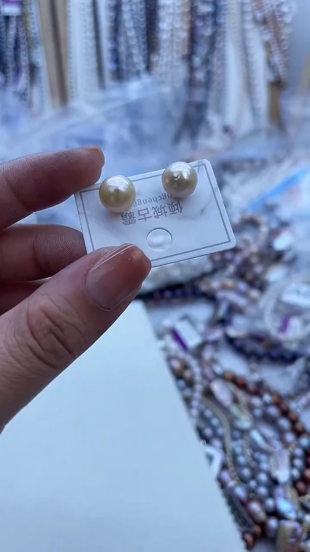 【闪购商品】淡水珍珠耳饰未镶嵌815