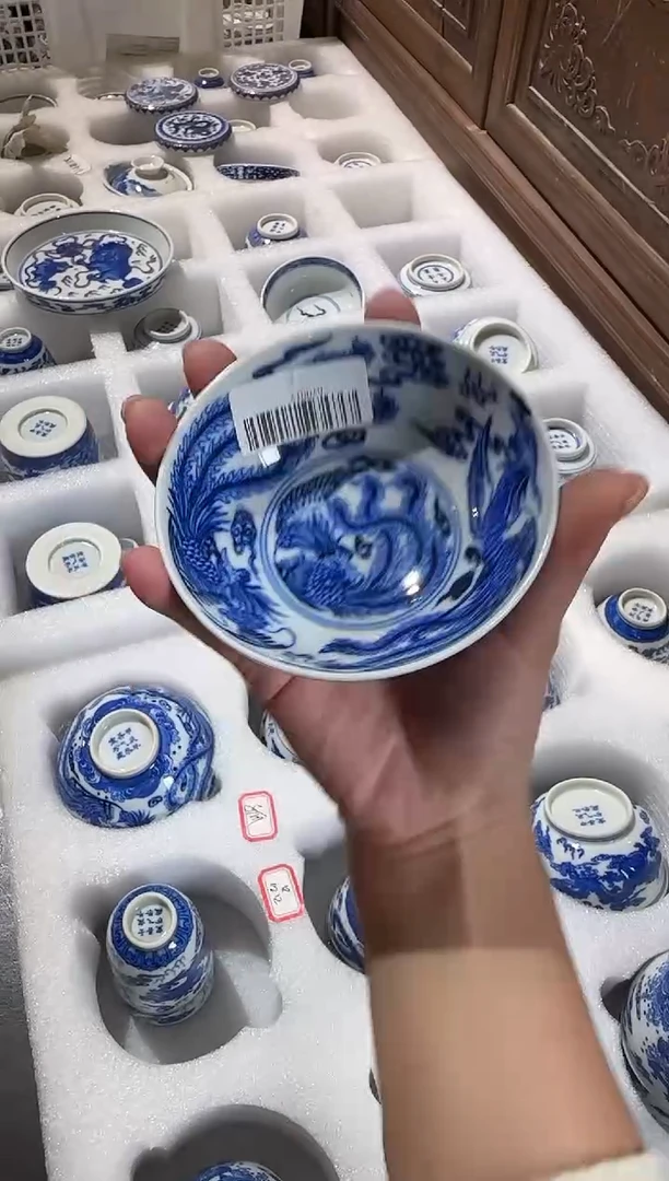 瓷片景德镇瓷器茶器茶杯