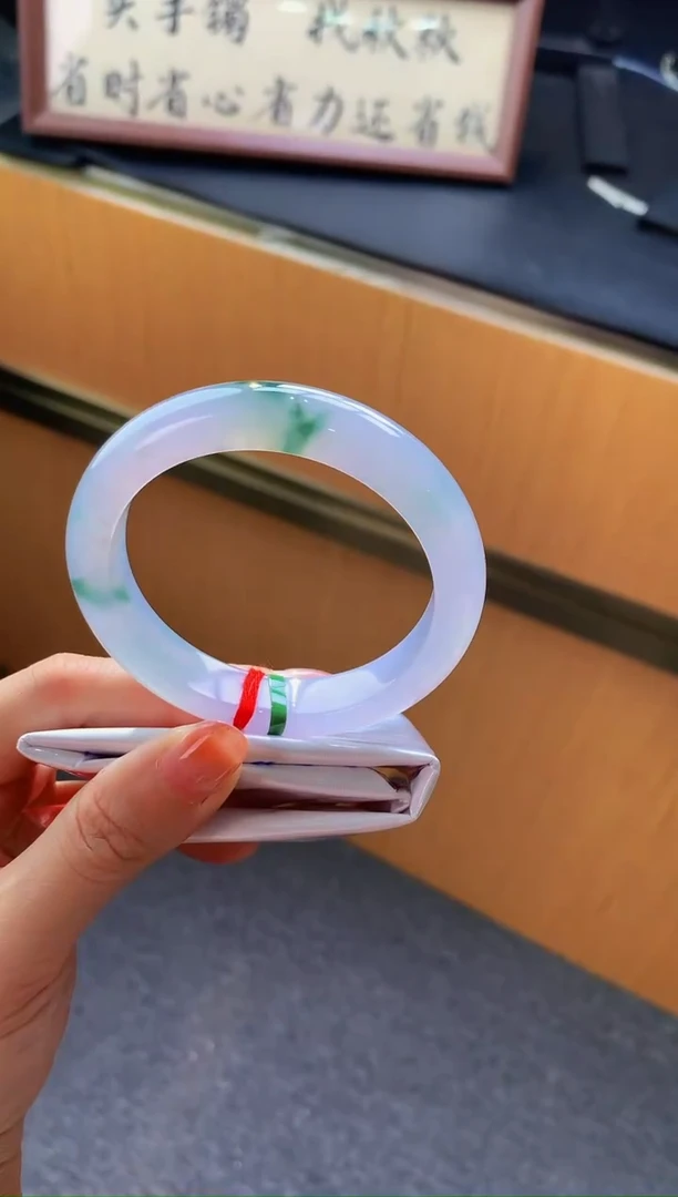 未镶嵌手镯翡翠-C152 圈口54.8 全款11.8万 定金2万