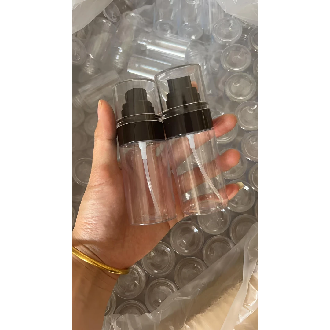 （罗浮小郑甄选）按压分装瓶子护肤精华液瓶子塑料厚壁乳液空瓶30ml