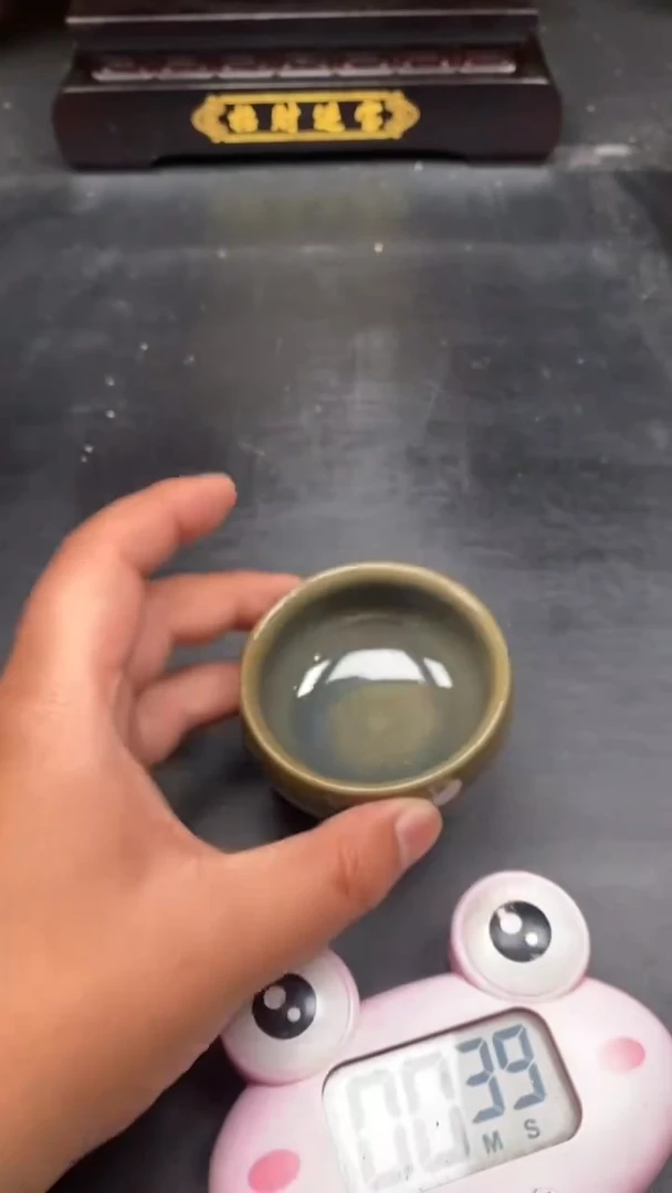 茶盏玉子茶沫禅定-精美主人杯