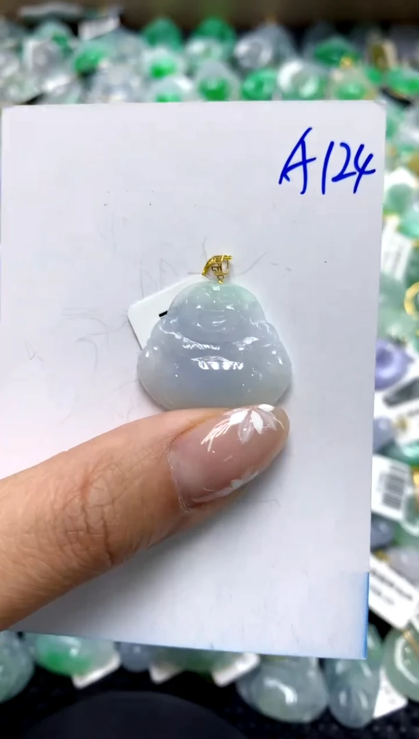 【闪购商品】翡翠颈饰18K金镶嵌1111111111111111111