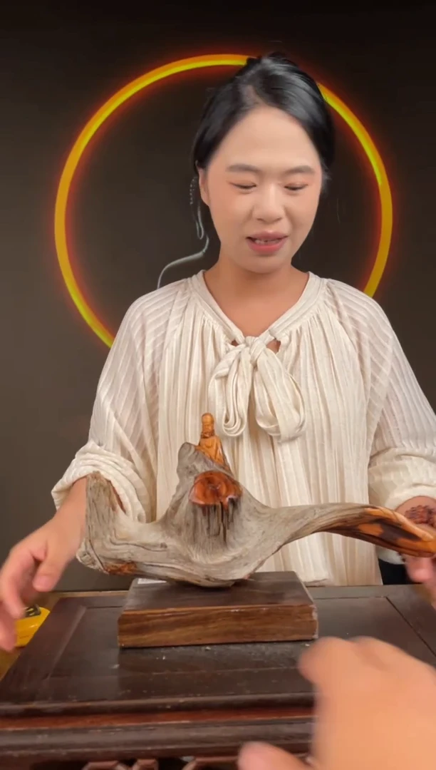 柏木（崖柏）手工摆件,先抢先得! 编号:146