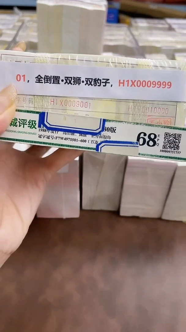 M 01，全倒置·双狮·双豹子，H1X0009999