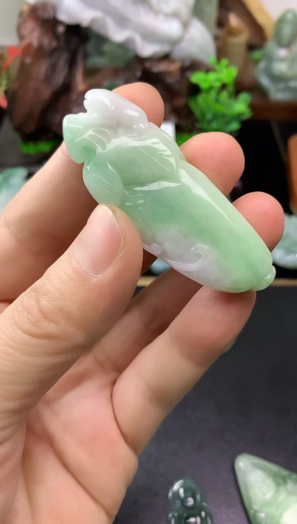 颈饰未镶嵌翡翠挂件