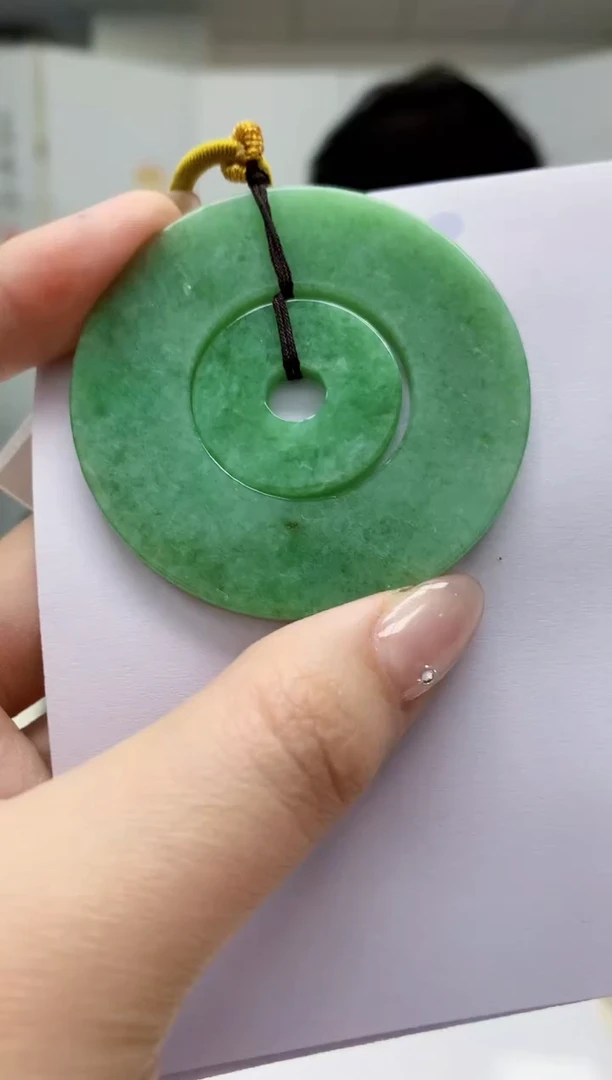 【闪购商品】定制翡翠未镶嵌1502jw-毛货挂件10